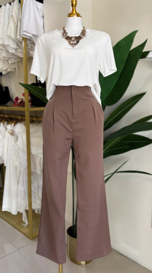 Cecilia Mocha Pant