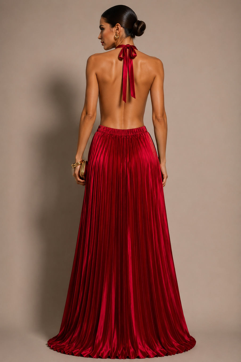 Gala Maxi Red Dress