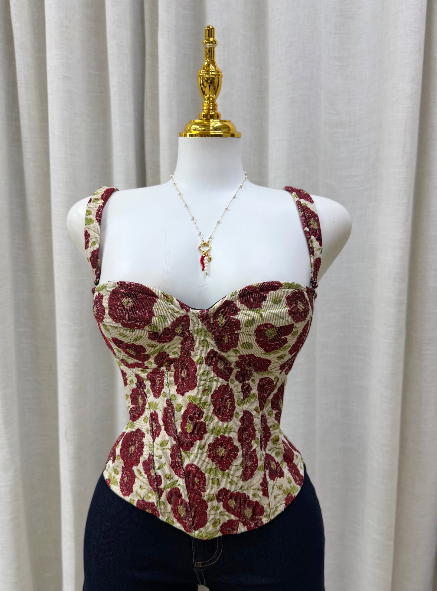 Selene Flowers Corset
