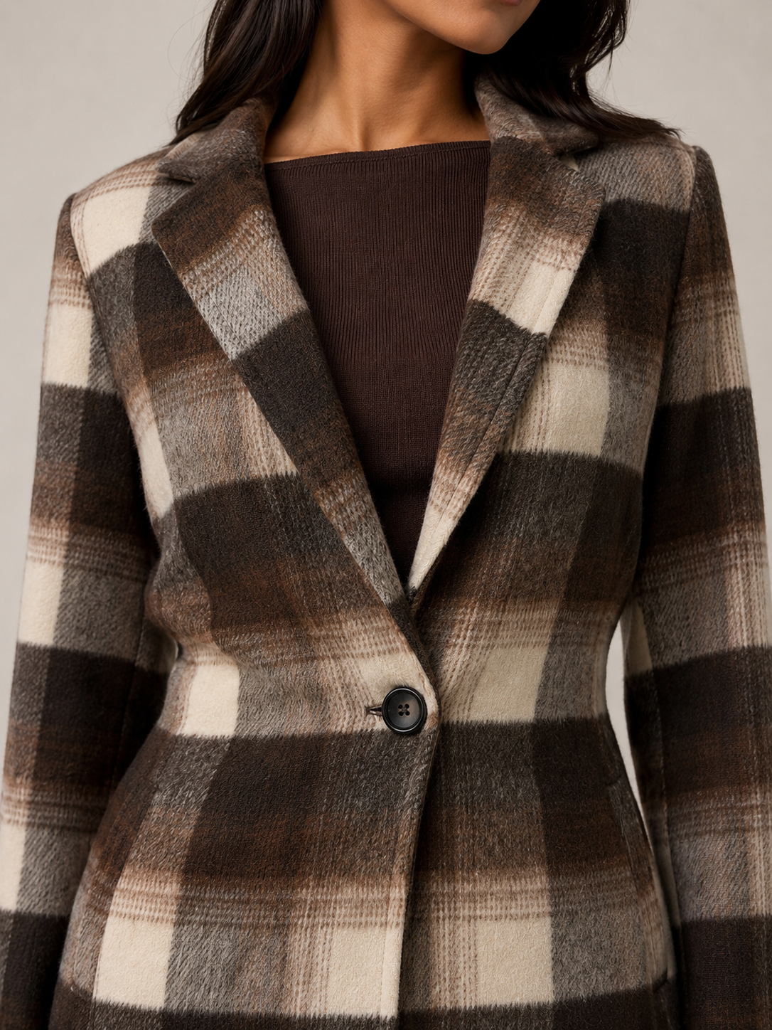 Autumn Plaid Coat