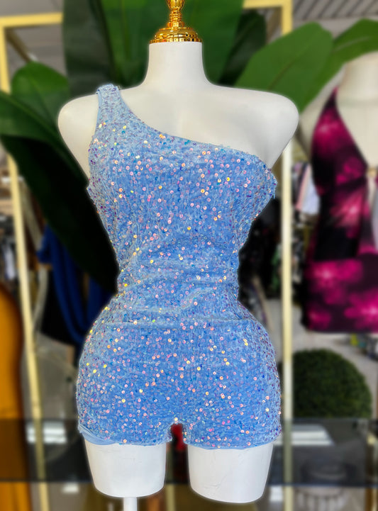 Aurora Sequin Romper