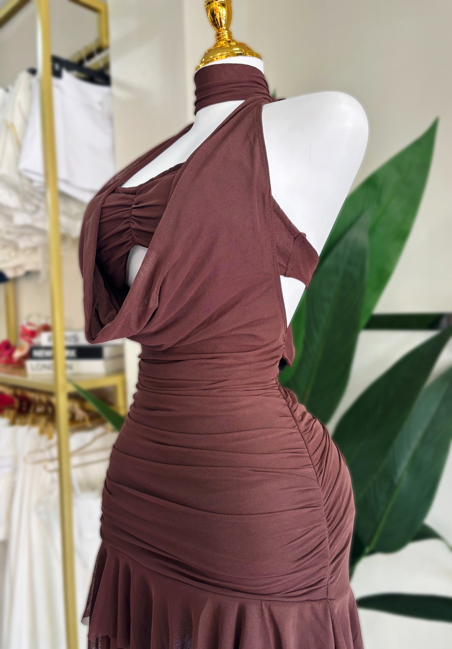 Katalina Chocolate Dress