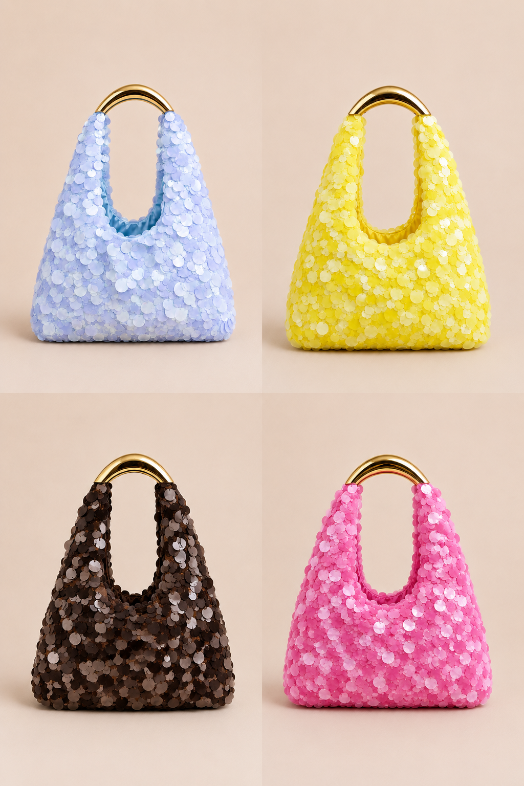 Aurora Sequin Handbag (4 Colores)