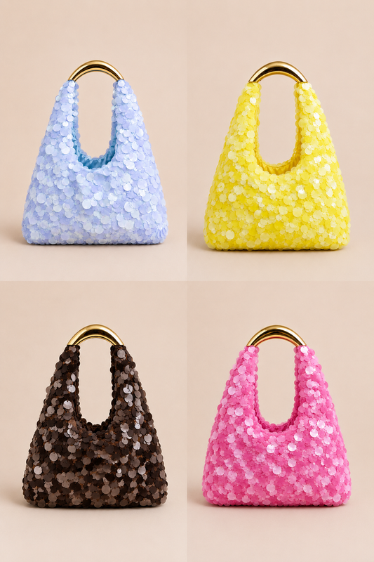 Aurora Sequin Handbag (4 Colores)