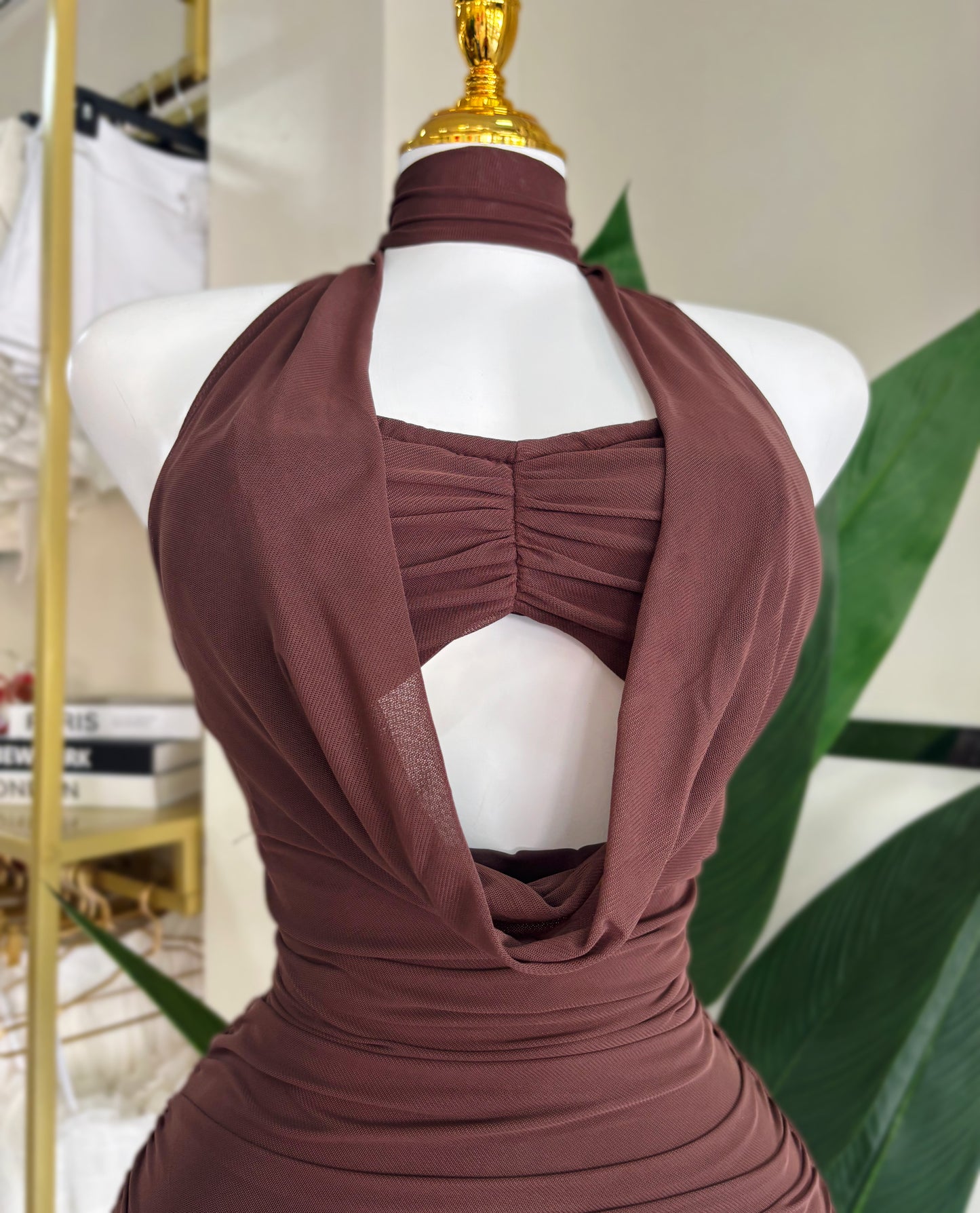 Katalina Chocolate Dress