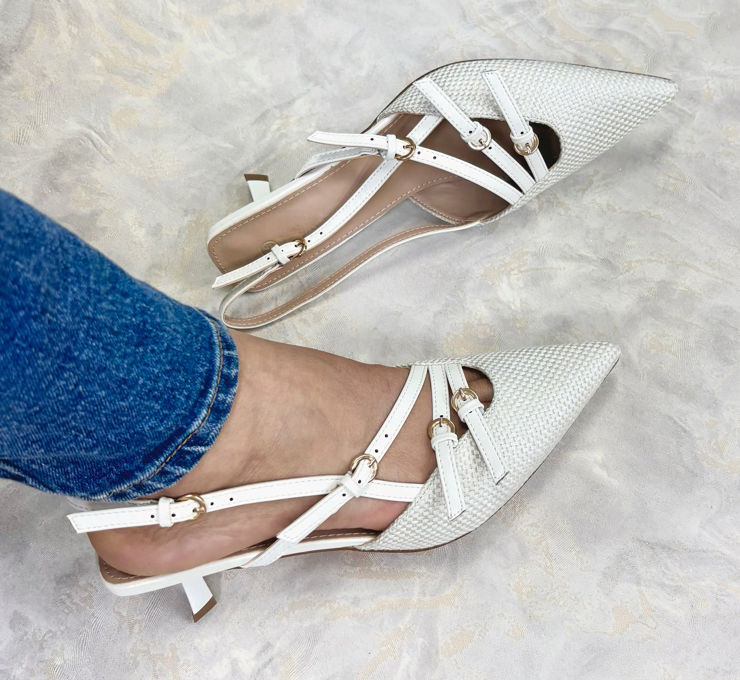 Noah Arc Shoes (Crema/Blanco/Negro)
