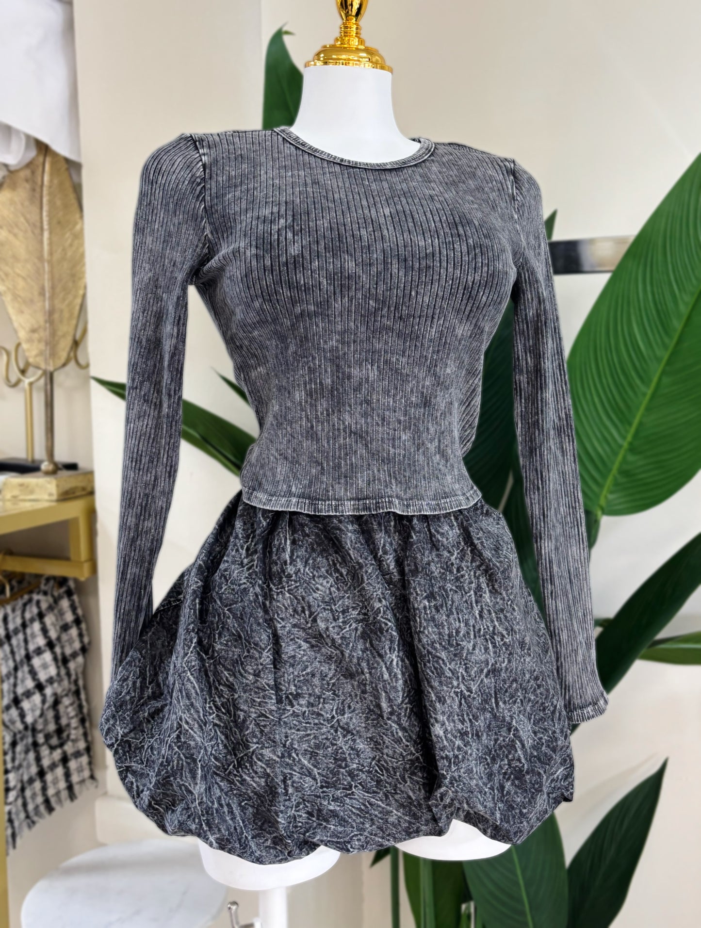 Bianca Bubble Skirt Set