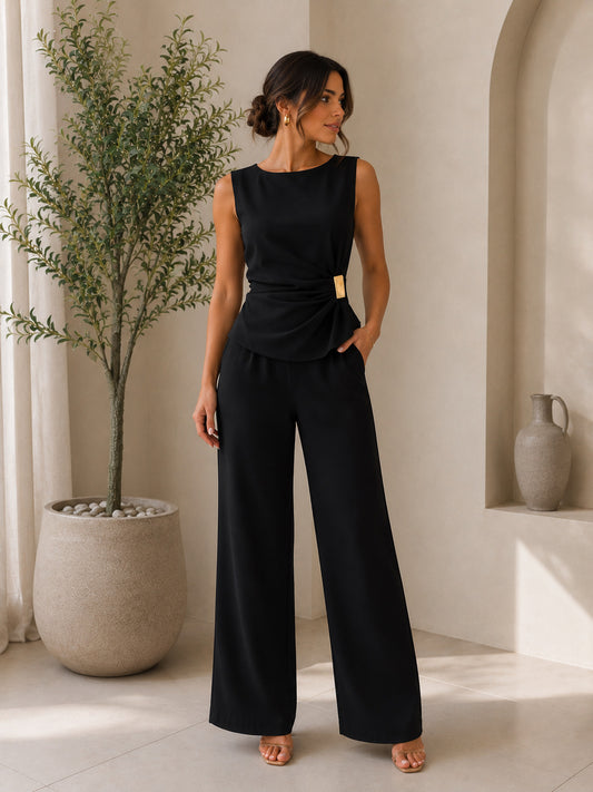 Renata Pant Set (Black)