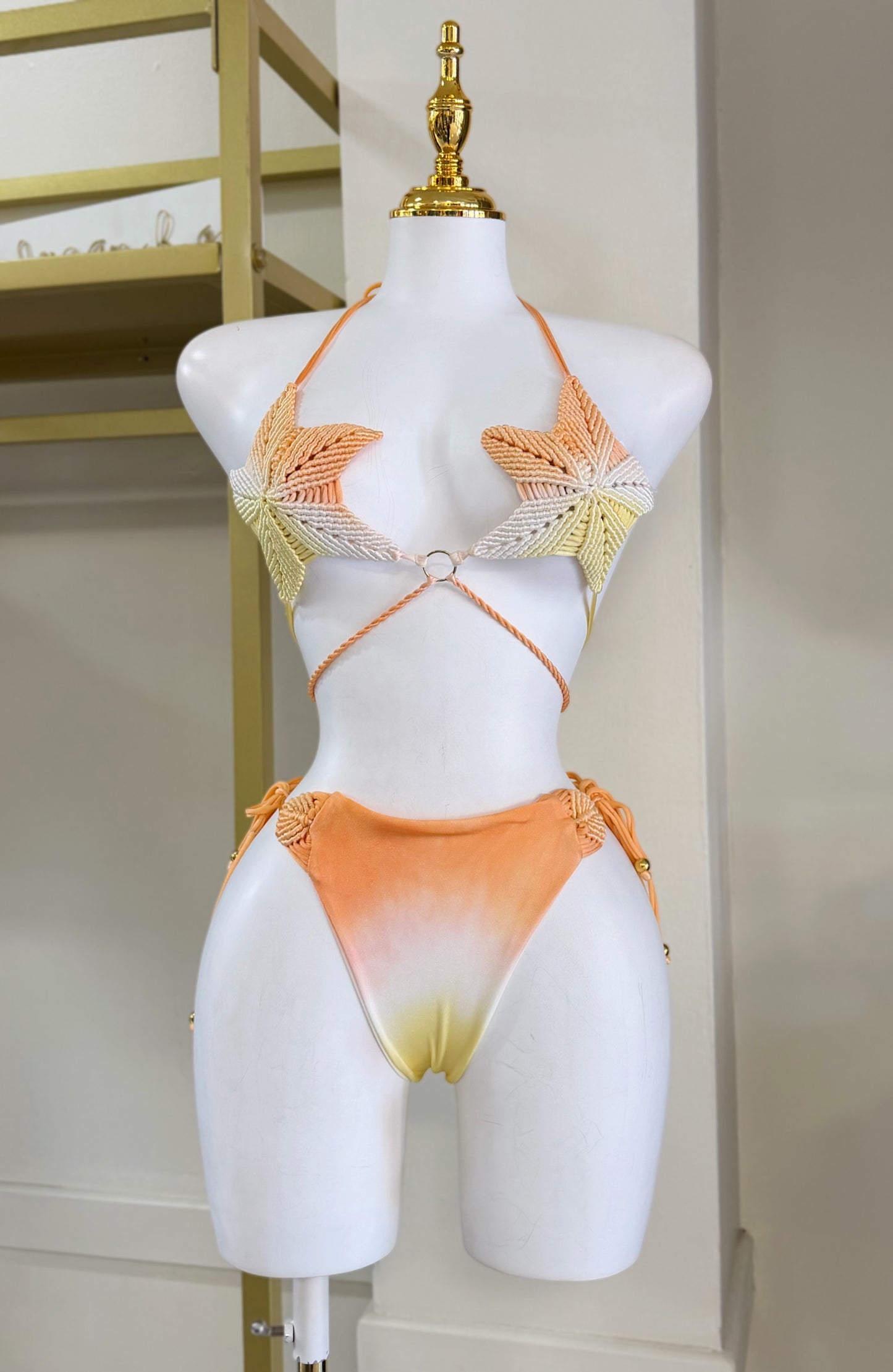 Maldivas Star 3 Pieces Swimwear (Blanco/Negro/Multi)
