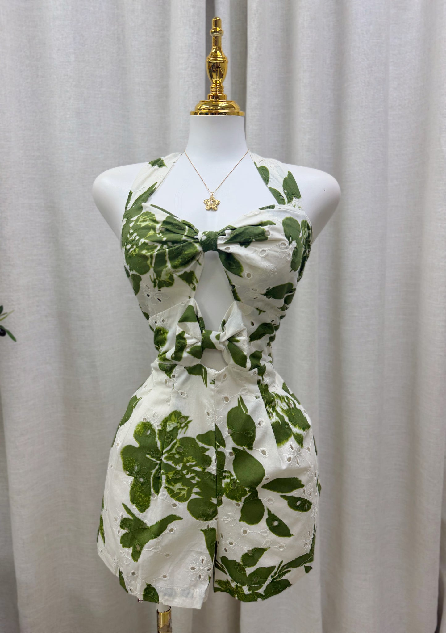 Paula Leaf Romper