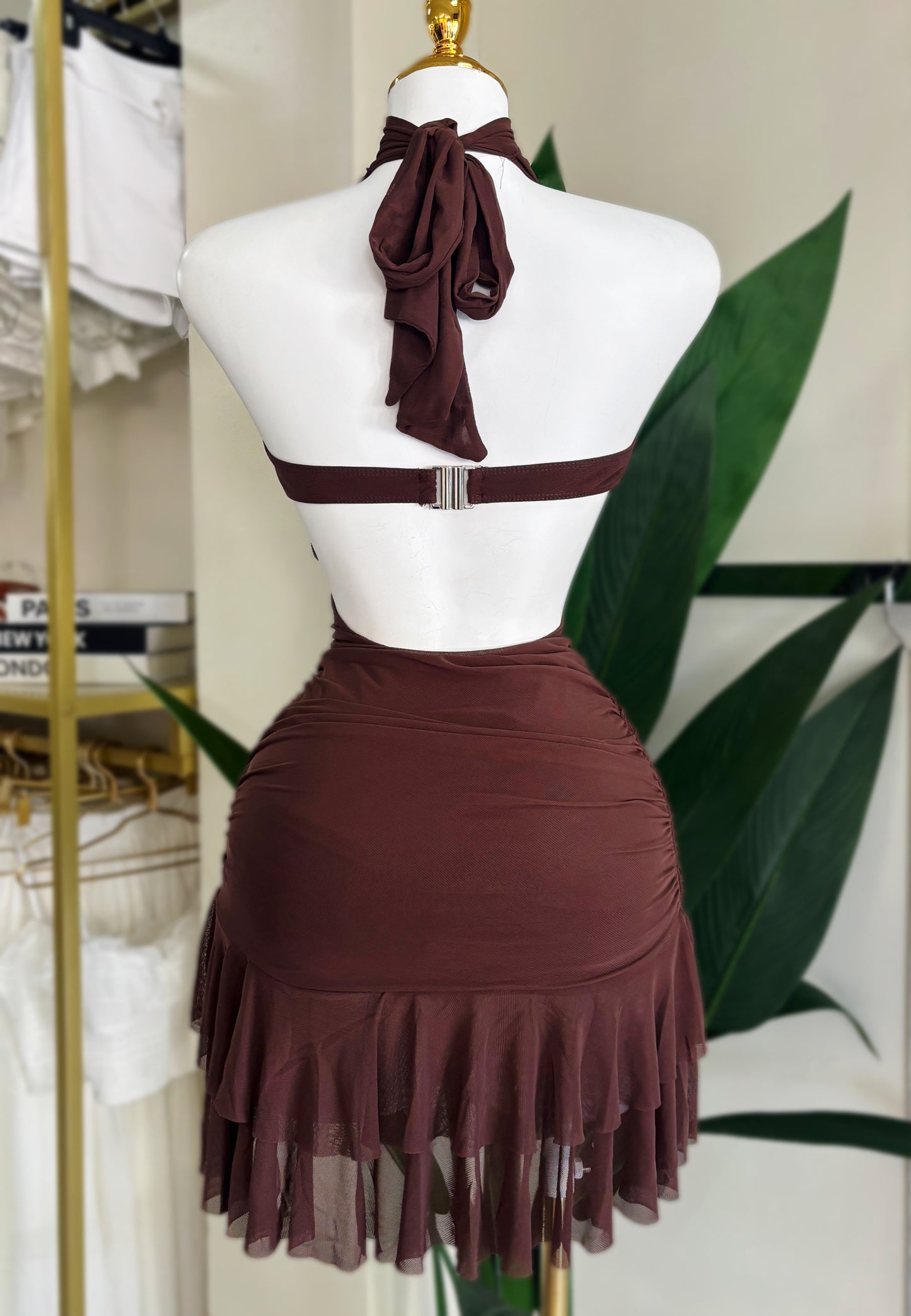Katalina Chocolate Dress