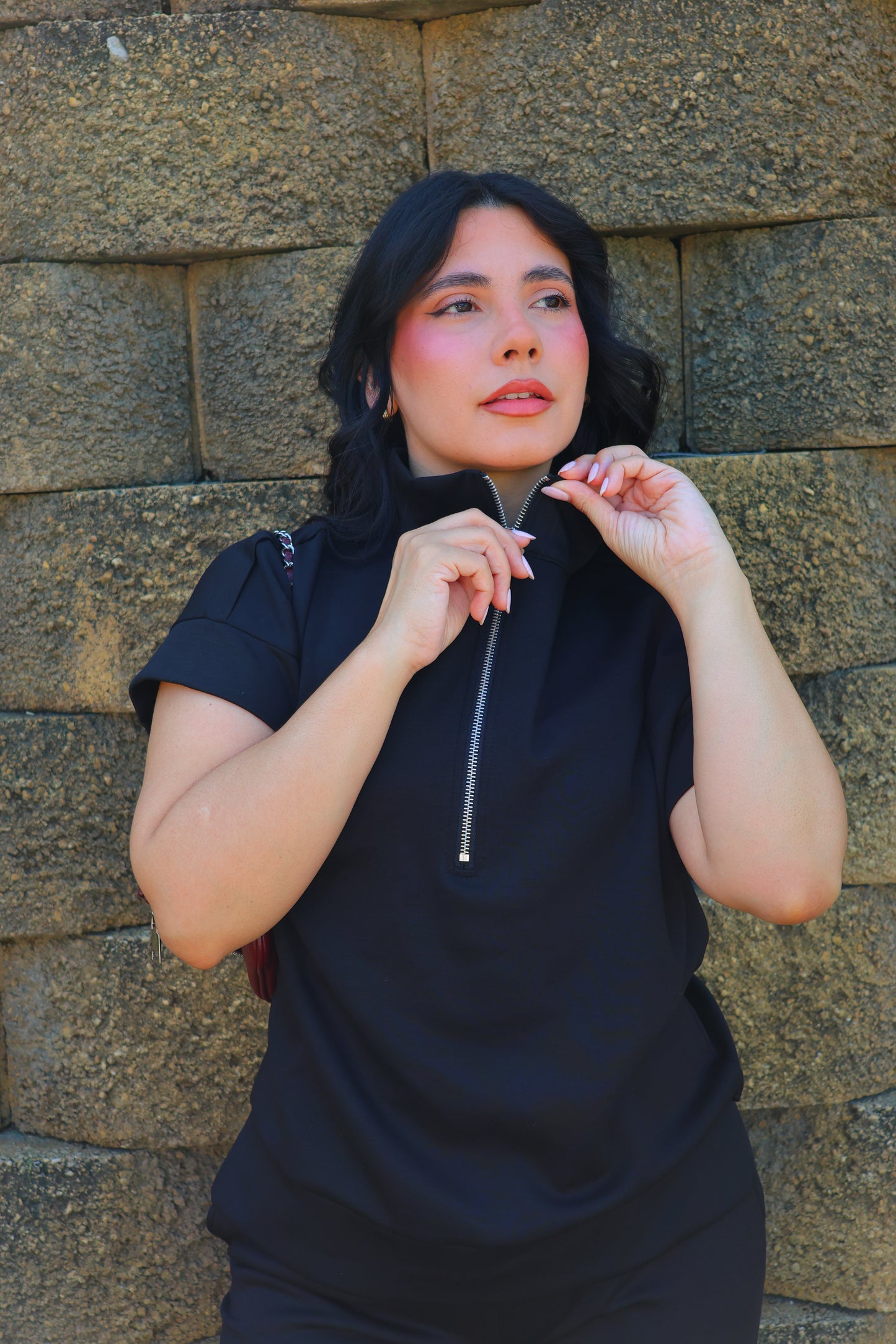 Karlotta Comfy Pant Set (Black)