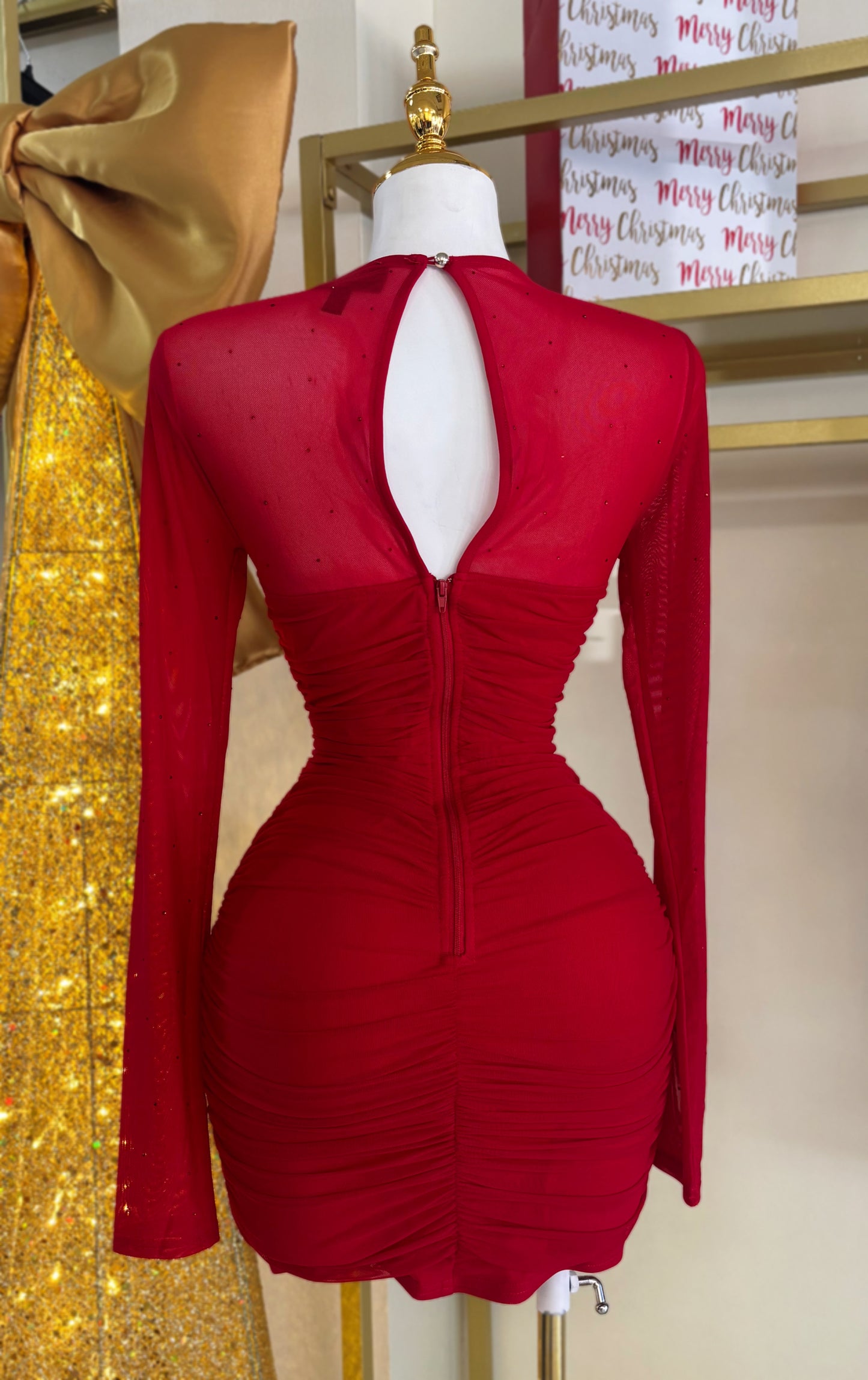 Rosaura Red Dress