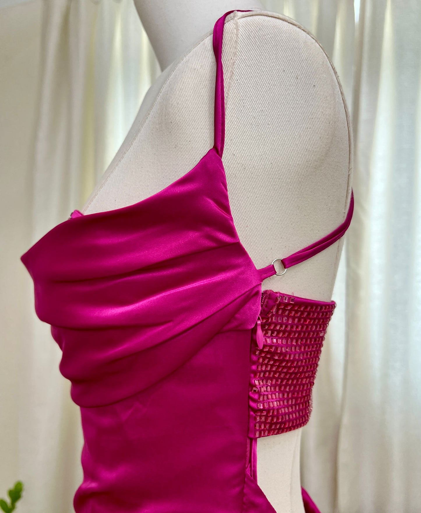 Daila Magenta Maxi Dress