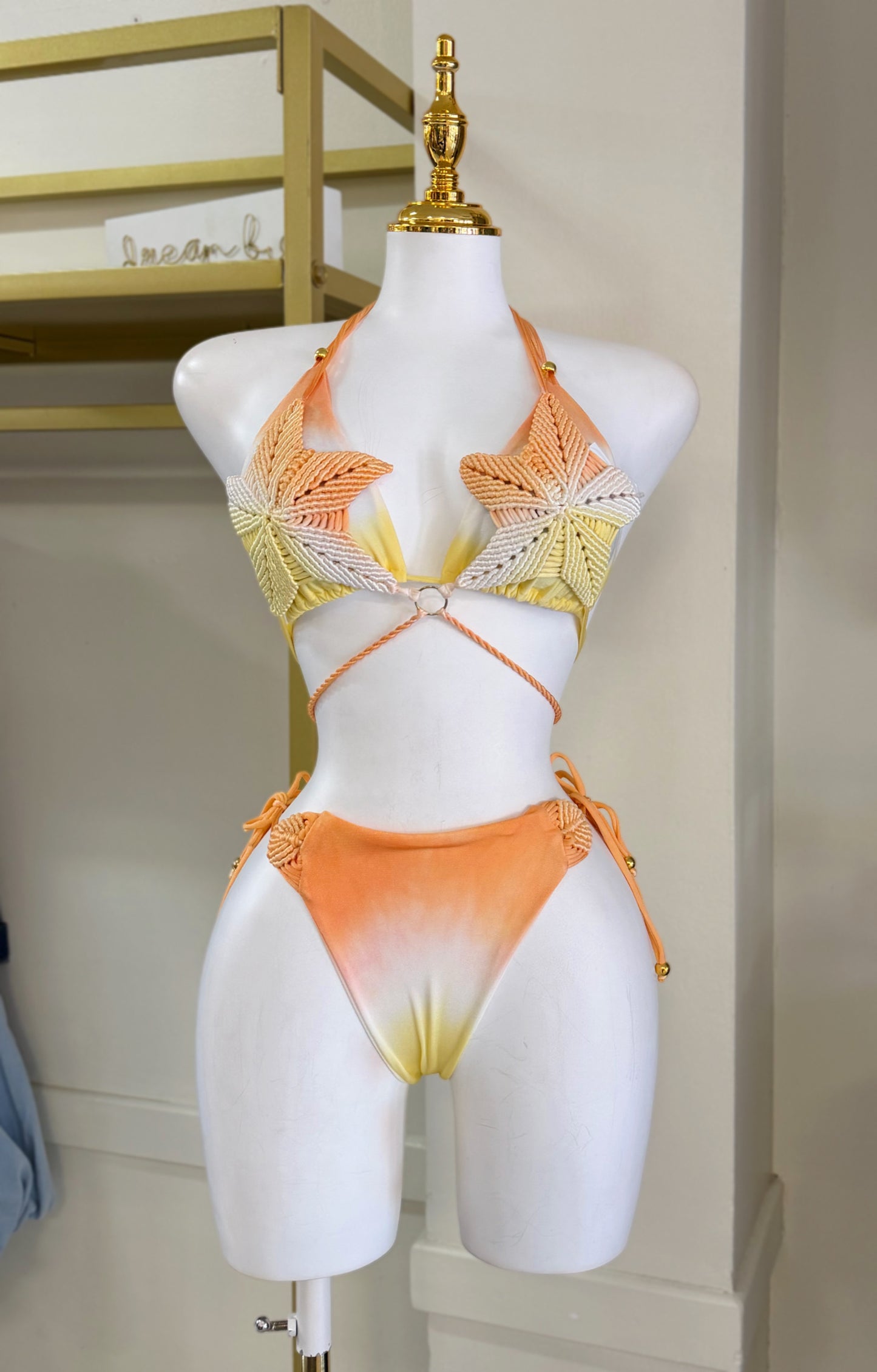Maldivas Star 3 Pieces Swimwear (Blanco/Negro/Multi)