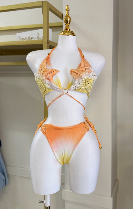 Maldivas Star 3 Pieces Swimwear (Blanco/Negro/Multi)