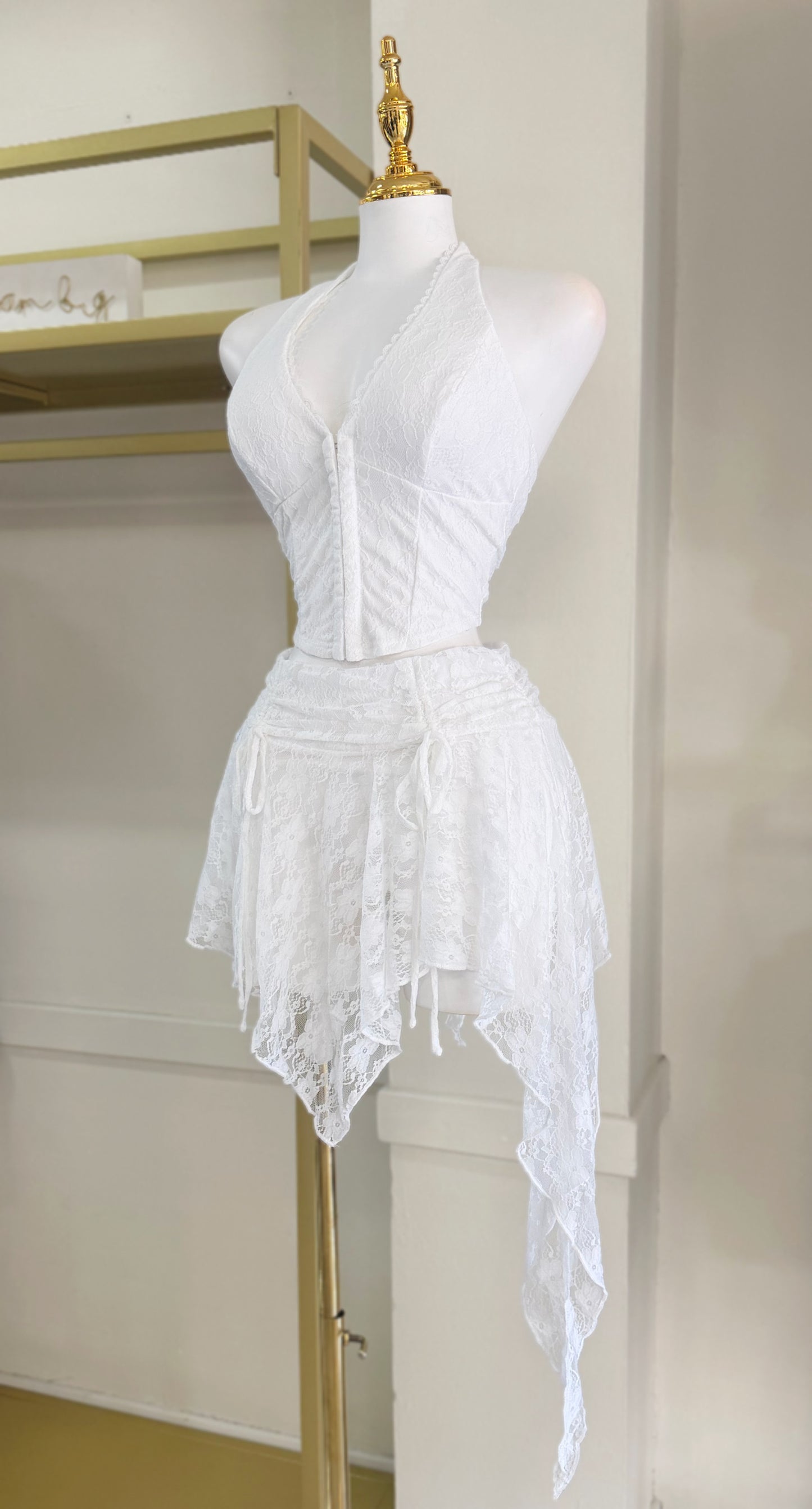 Katalina Lace Skirt Set