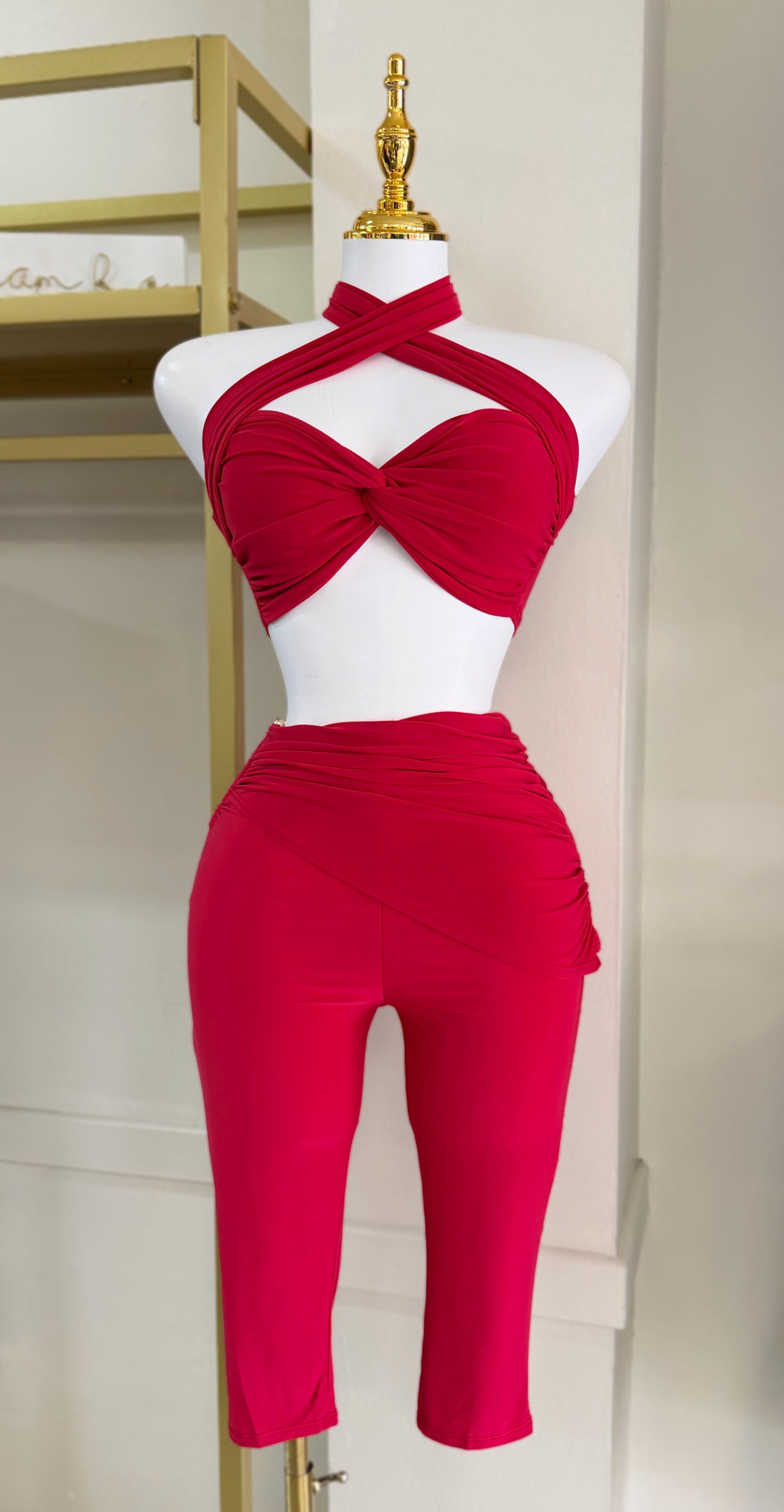 Zara Capri Pant Set