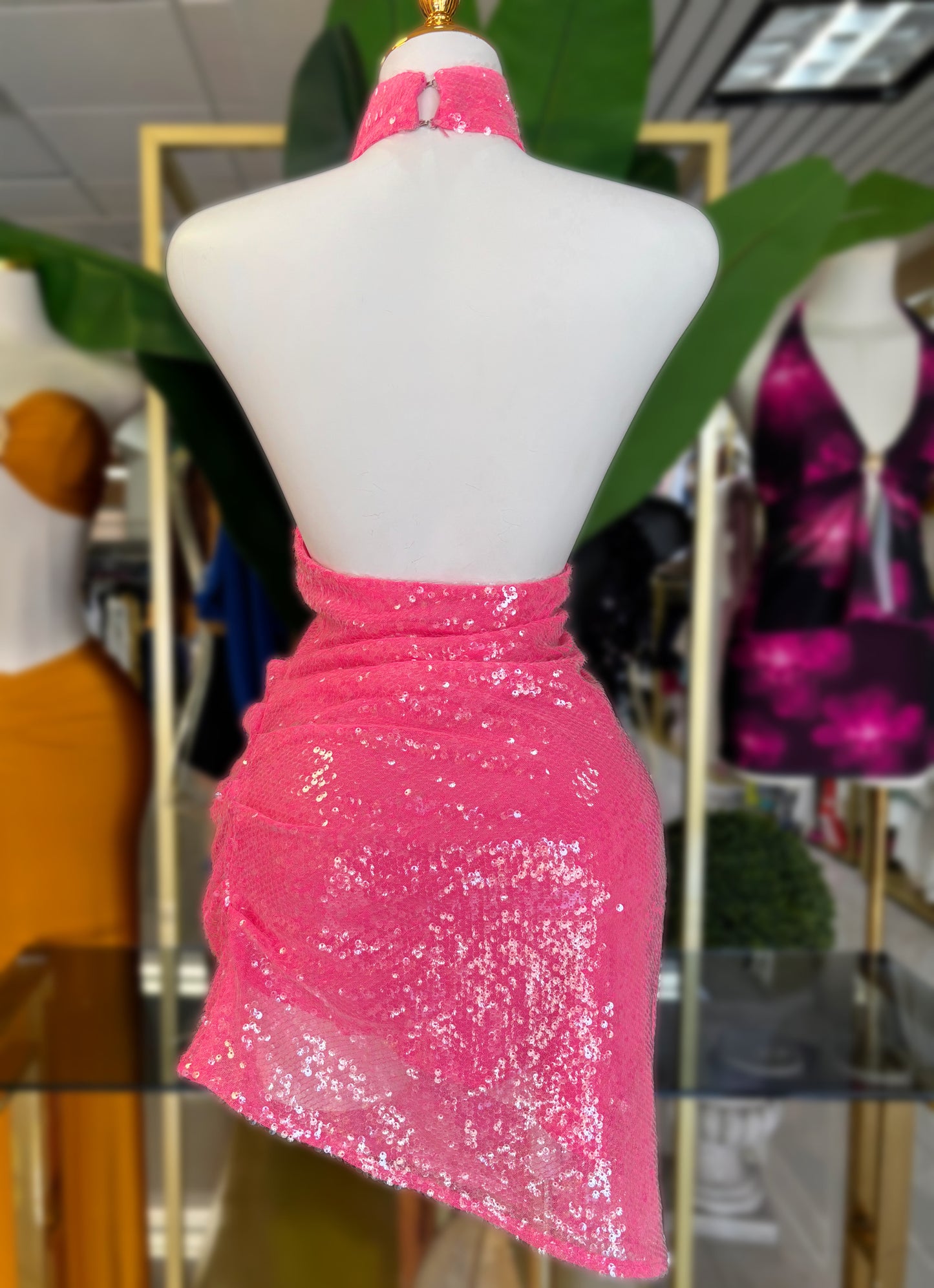 Mireddy Lime-Pink Dress (2 colores)