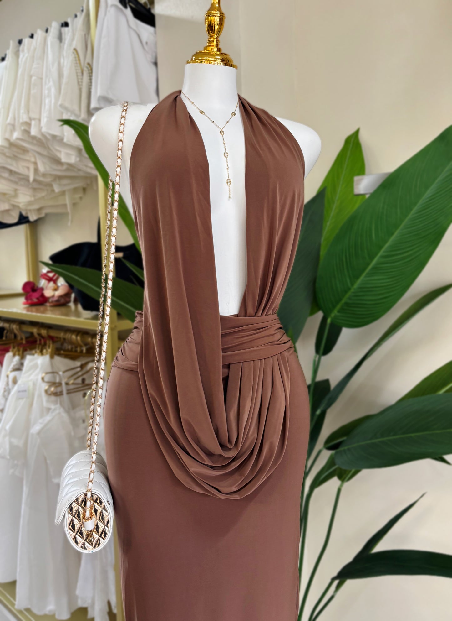 Gia Chocolate Dress