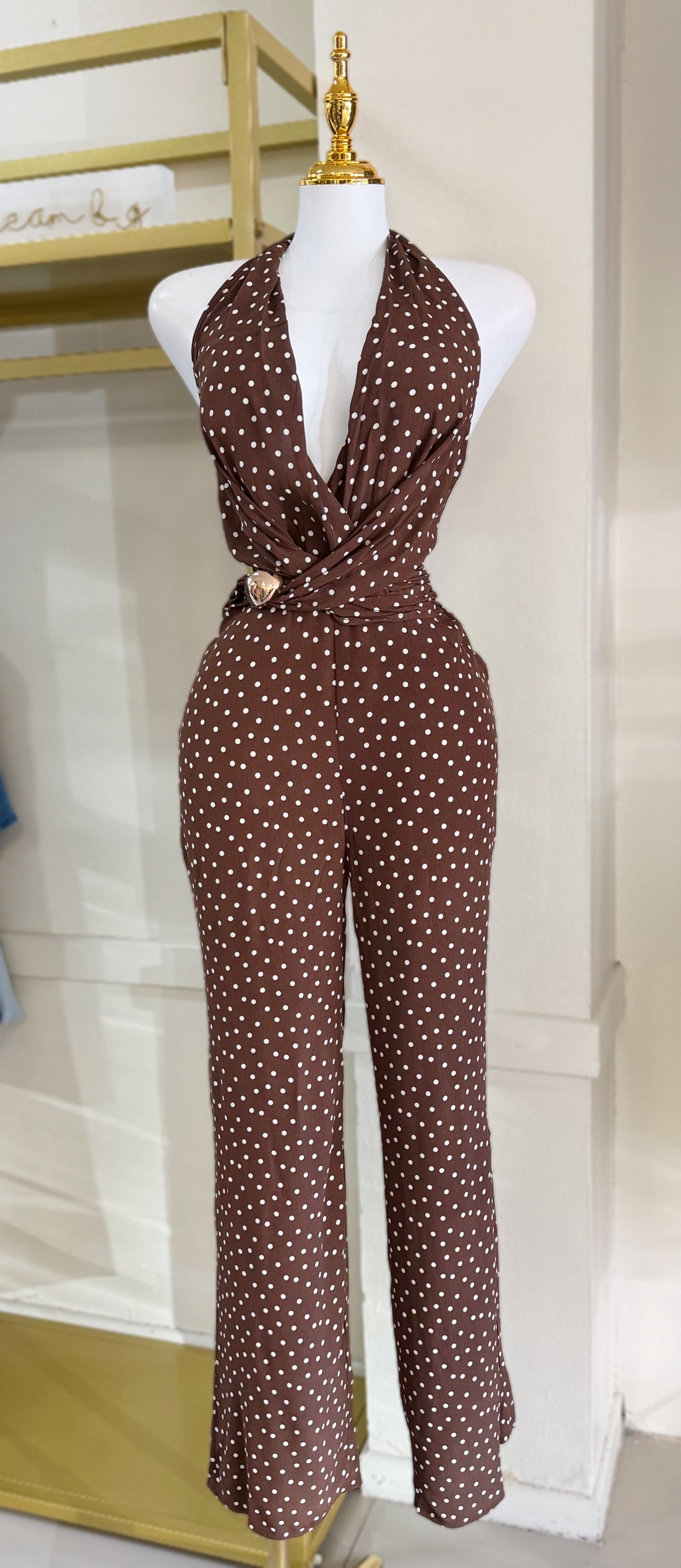 Carlota Polka Dots Jumpsuit
