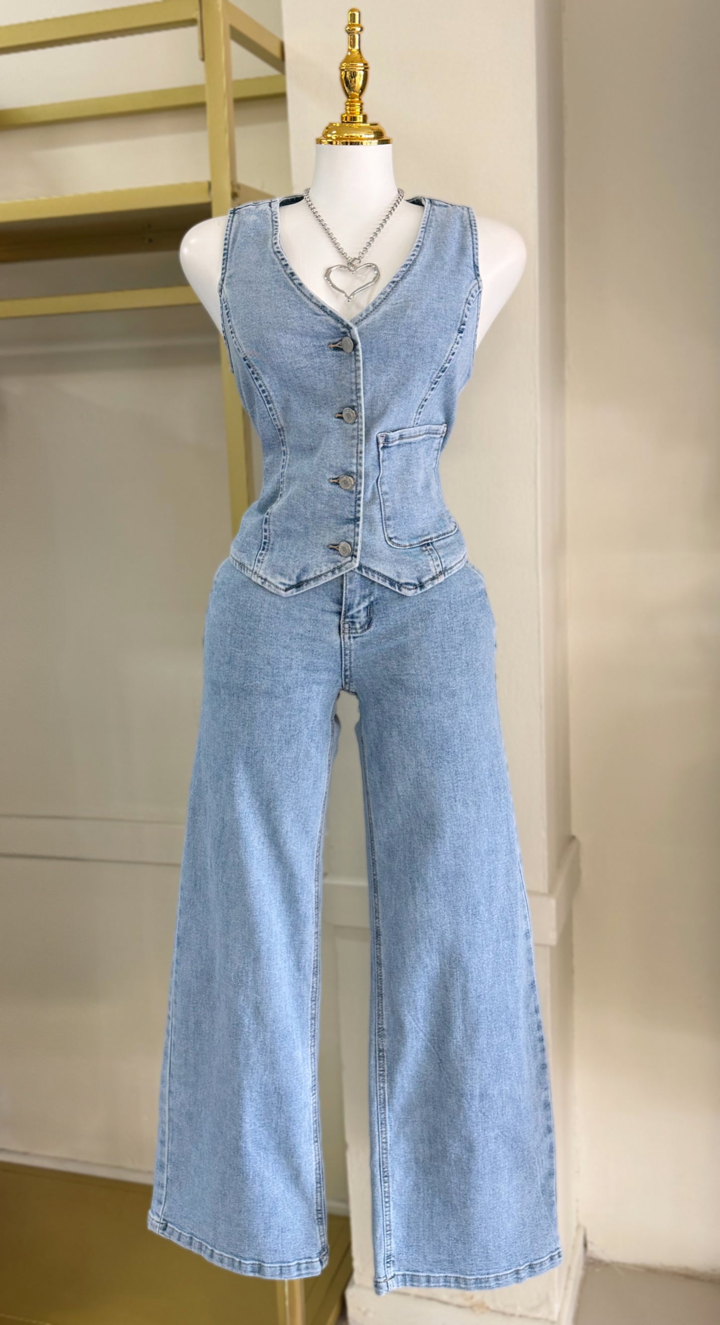 Ágatha Denim Vest