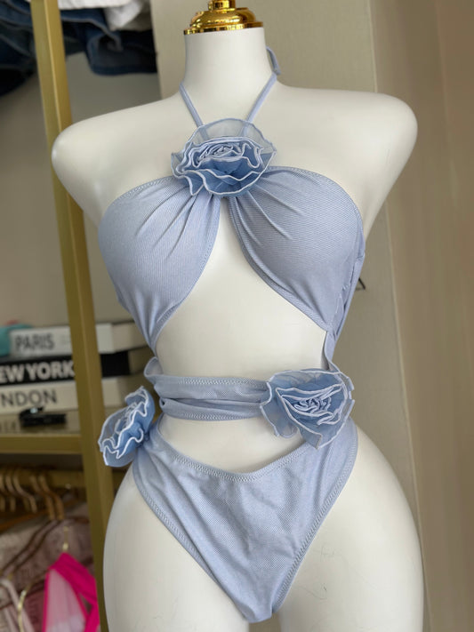 Traje De Baño Details Flower