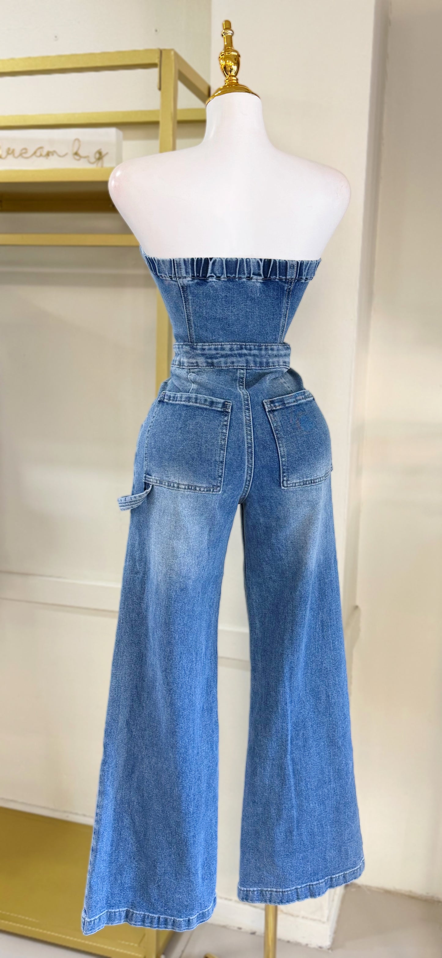 Marina Denim Jumpsuit