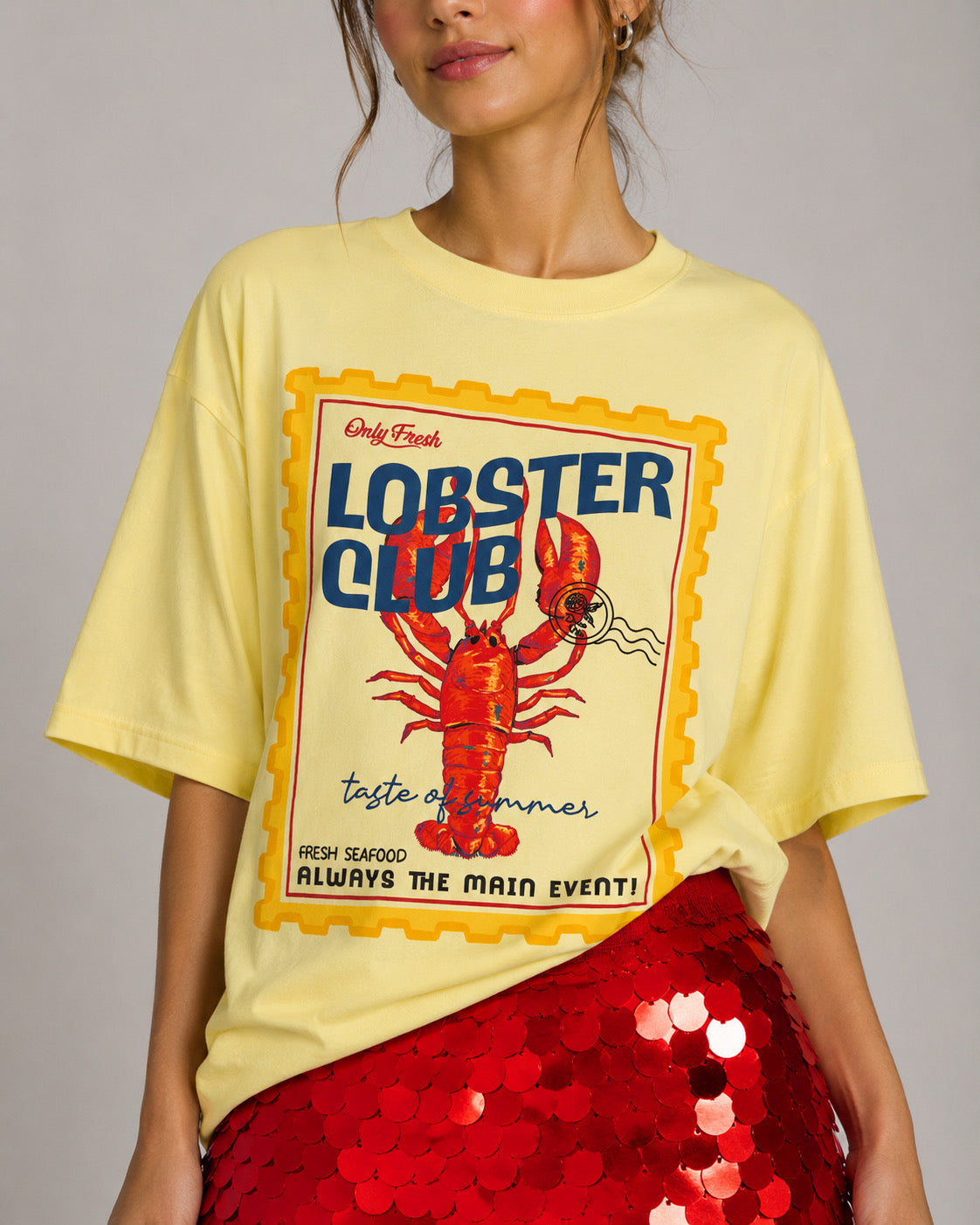 Lobster Club Graphic Tee