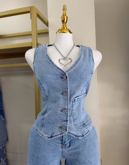 Ágatha Denim Vest