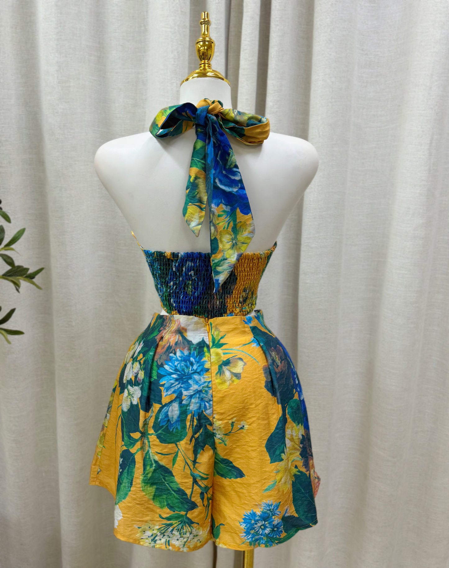 Indira Flowers Short Set