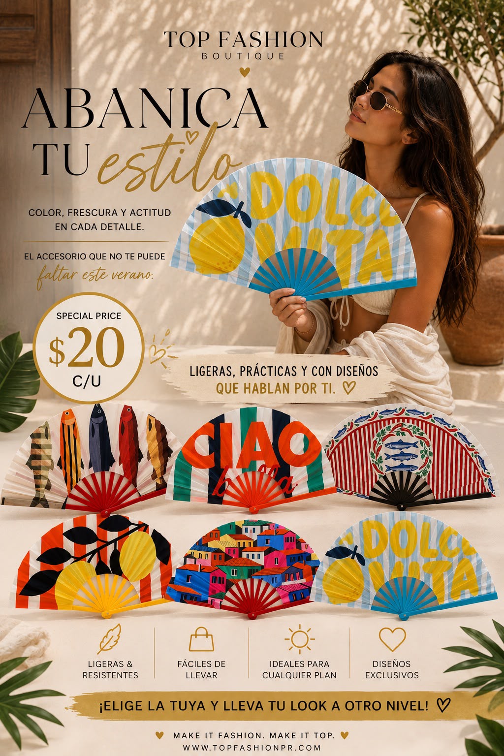 Summer Design Fan