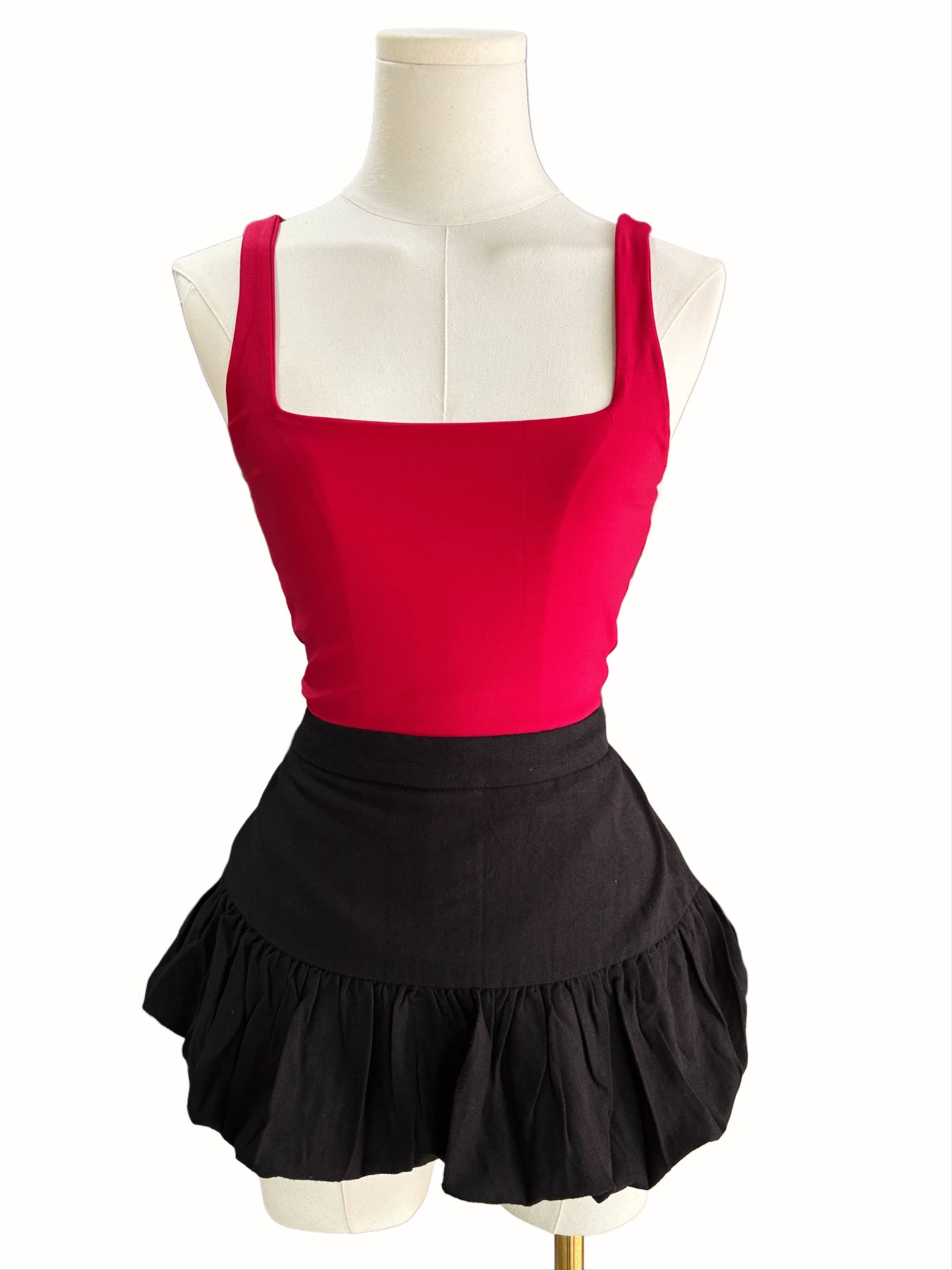 Liliana Linen Balloom Skirt (2 Colores)