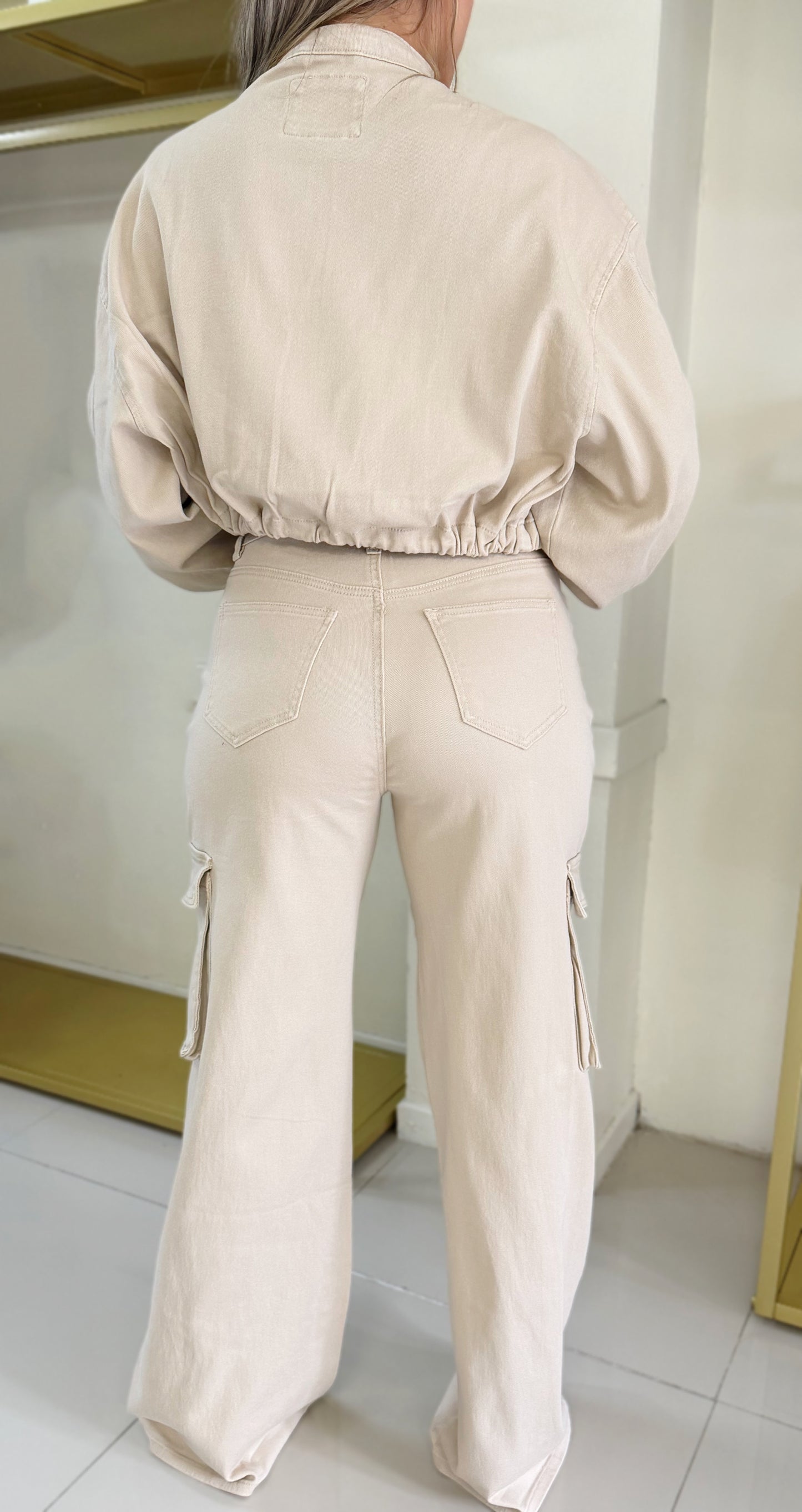 Pamela Cargo Pant Set (Corre grande)