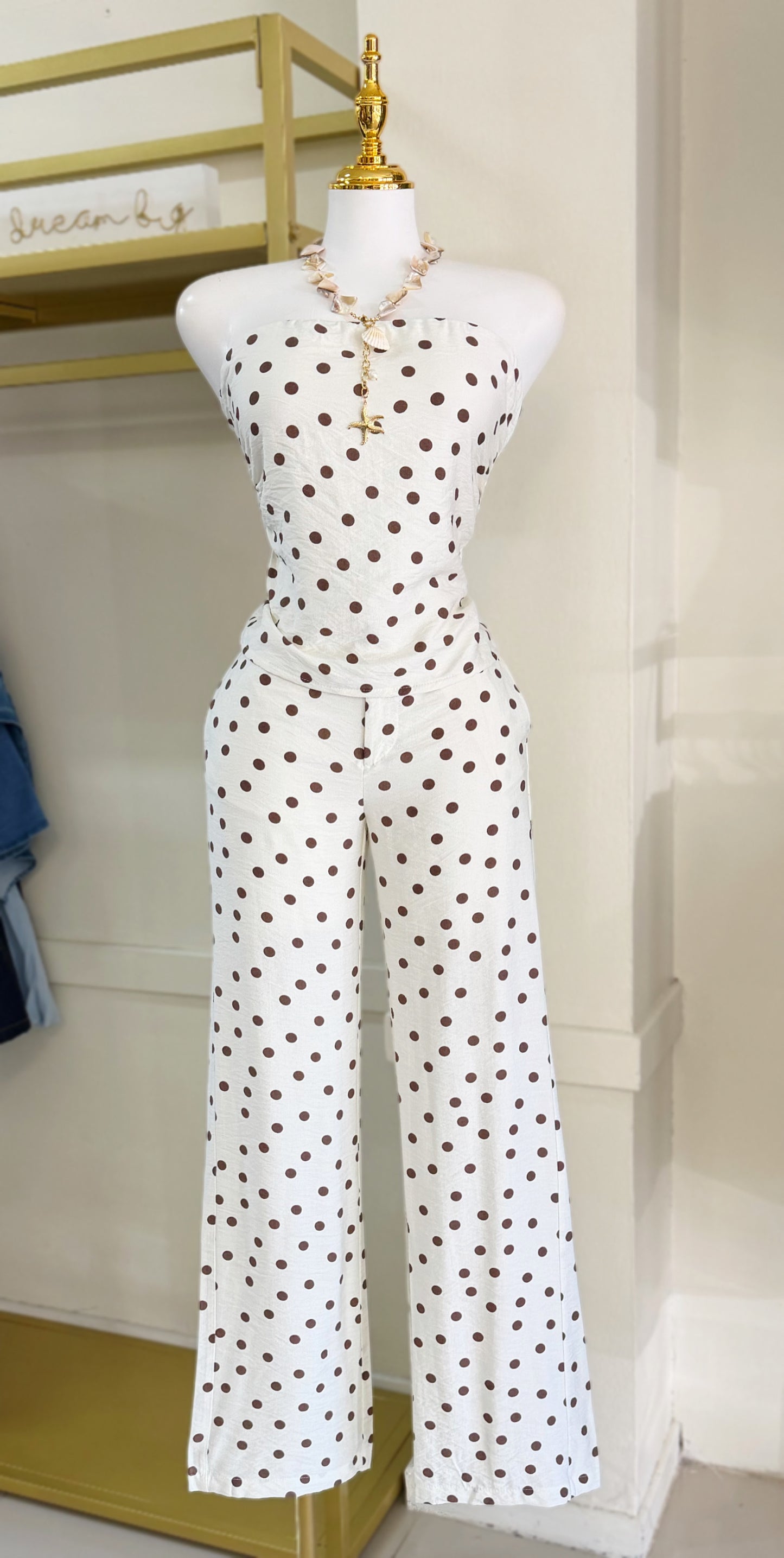 Irina Polka Dots Pant Set