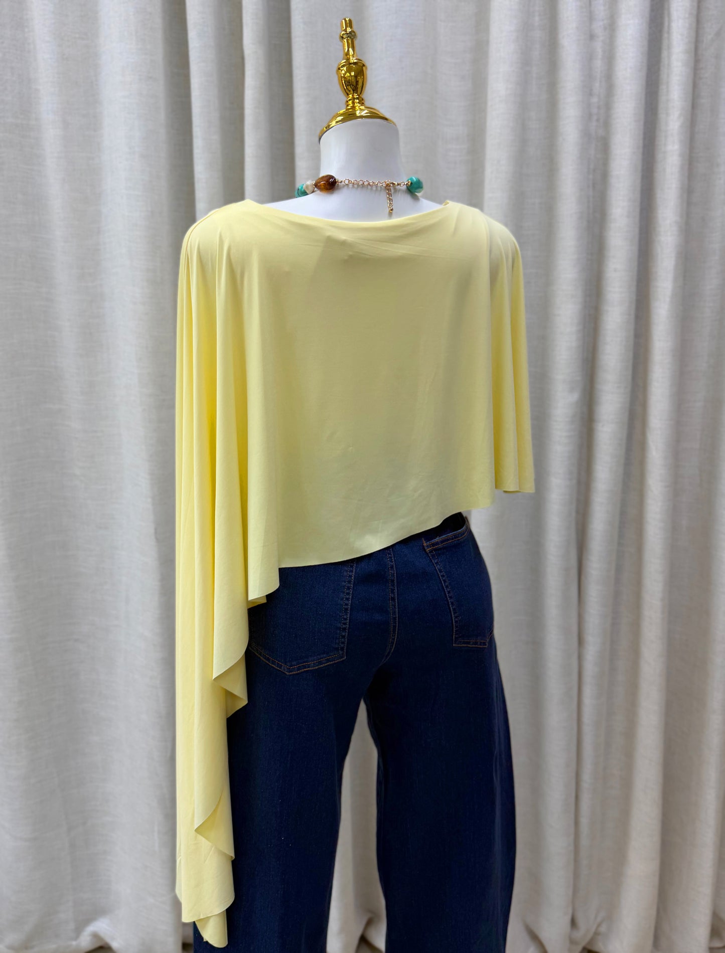 Hanna Elegant Bodysuit (Yellow)
