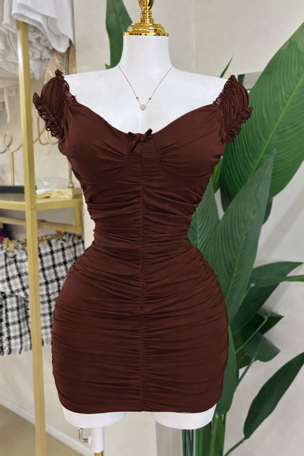 Fátima Mesh Dress