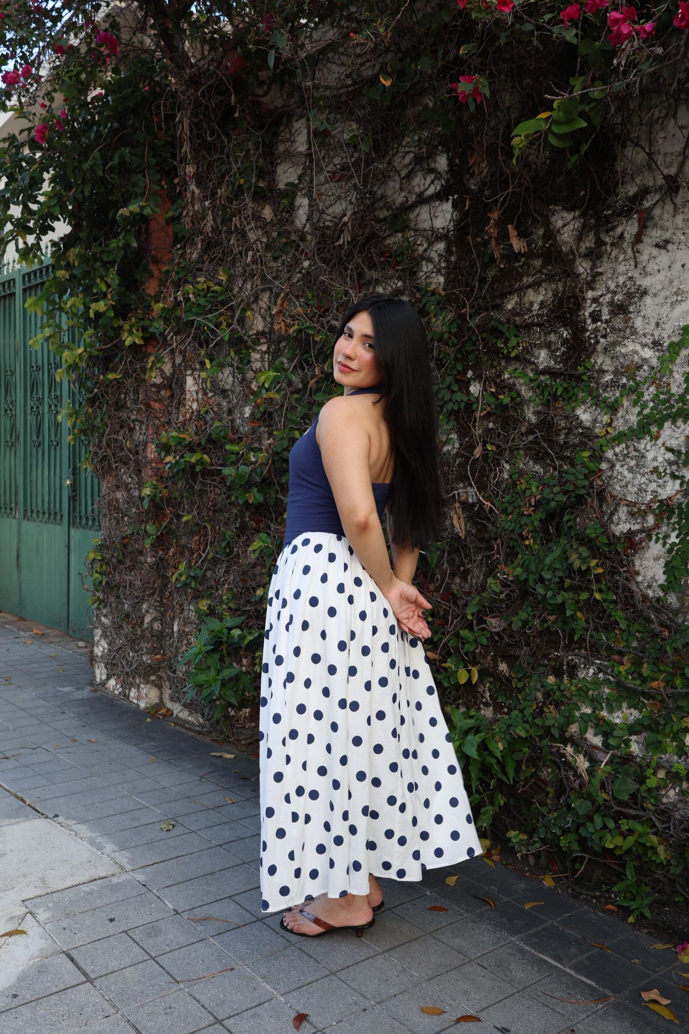 Taína Polka Dots Dress