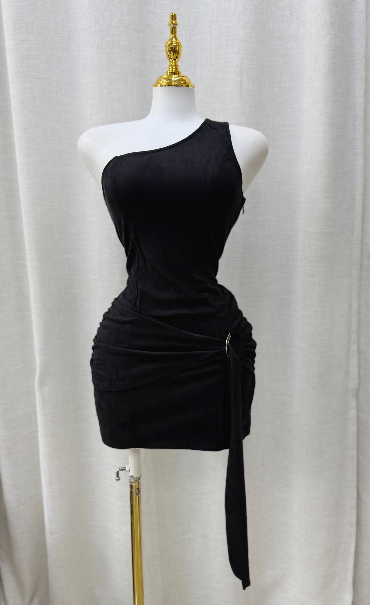 Fabiola Suede Short Dress