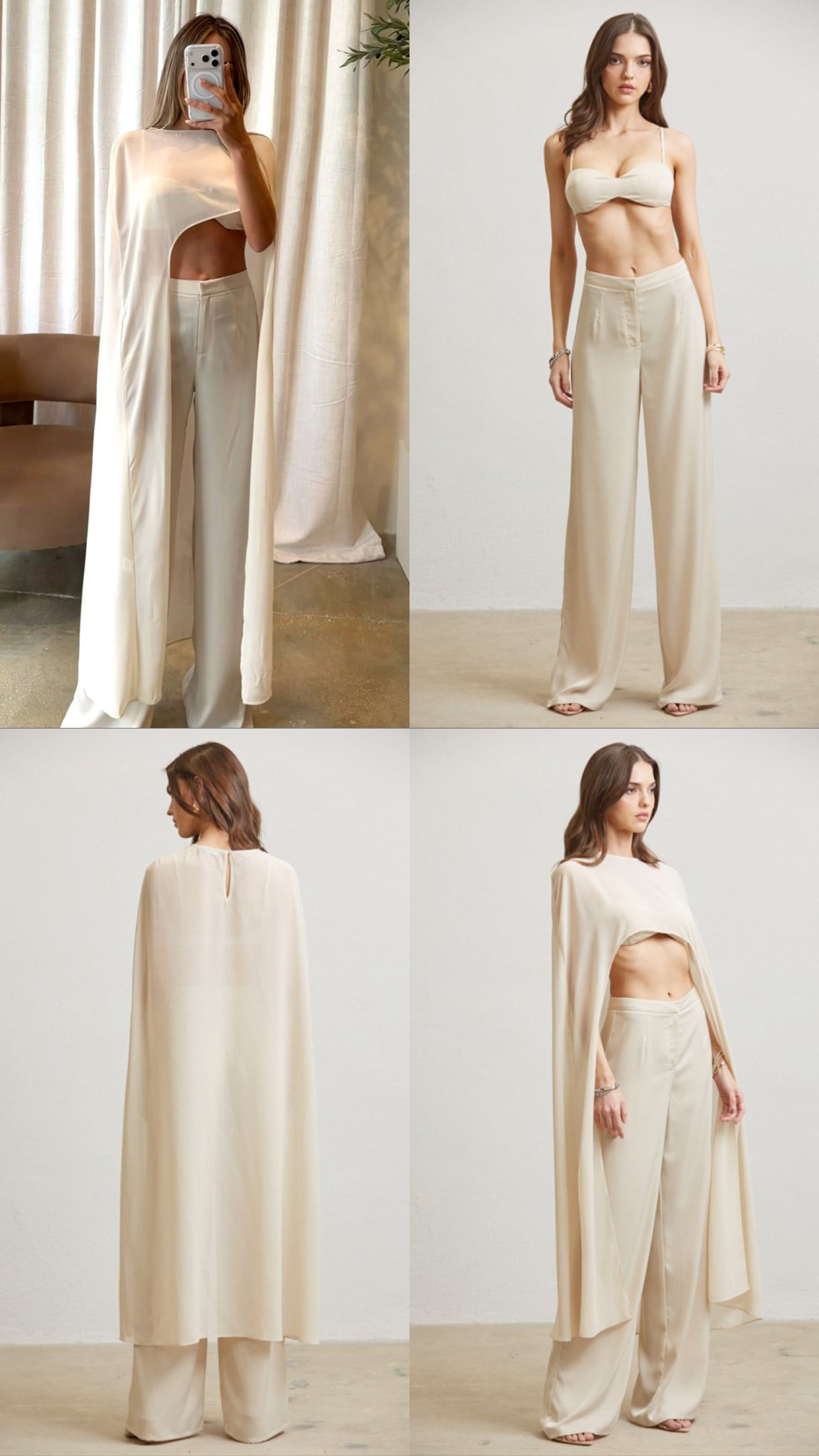 Valencia Cape Pant Set