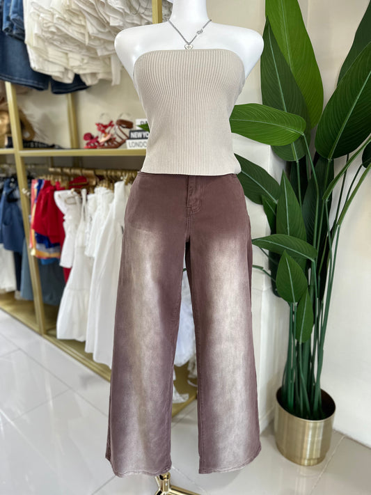 Alia Brown Jeans