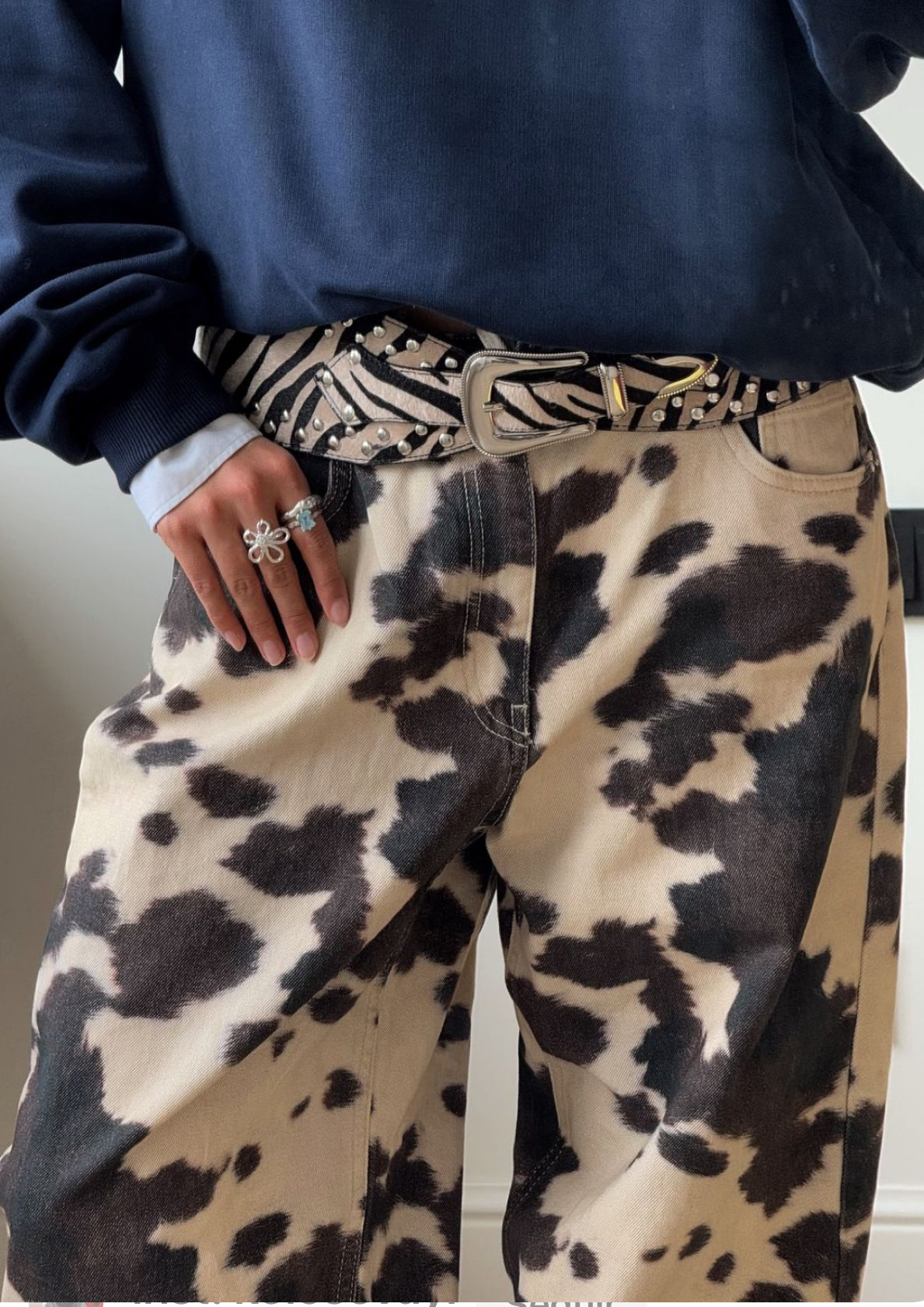 Danna Cow Denim