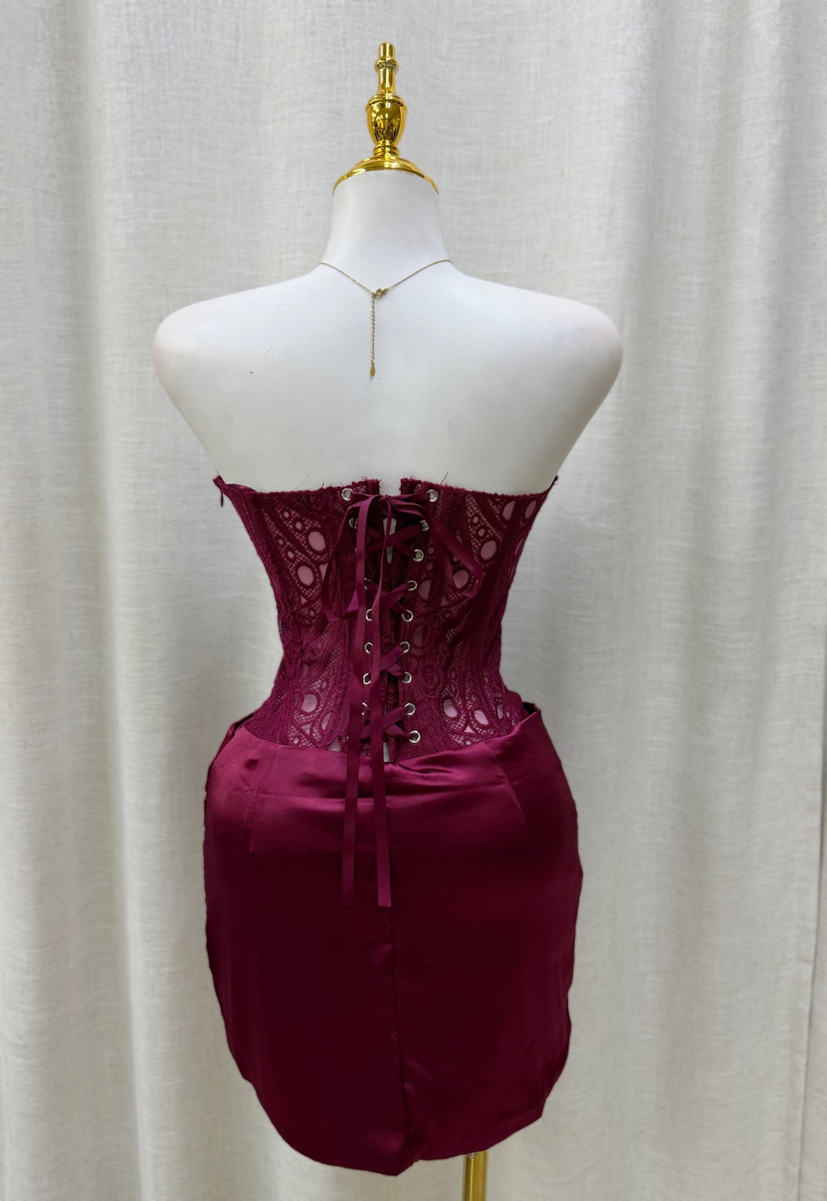 Scarlett Lace Corset Dress