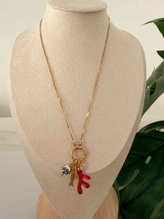 🪸 Amalfi Coral Necklace

Un collar lleno de personalidad y encanto mediterráneo. ✨
