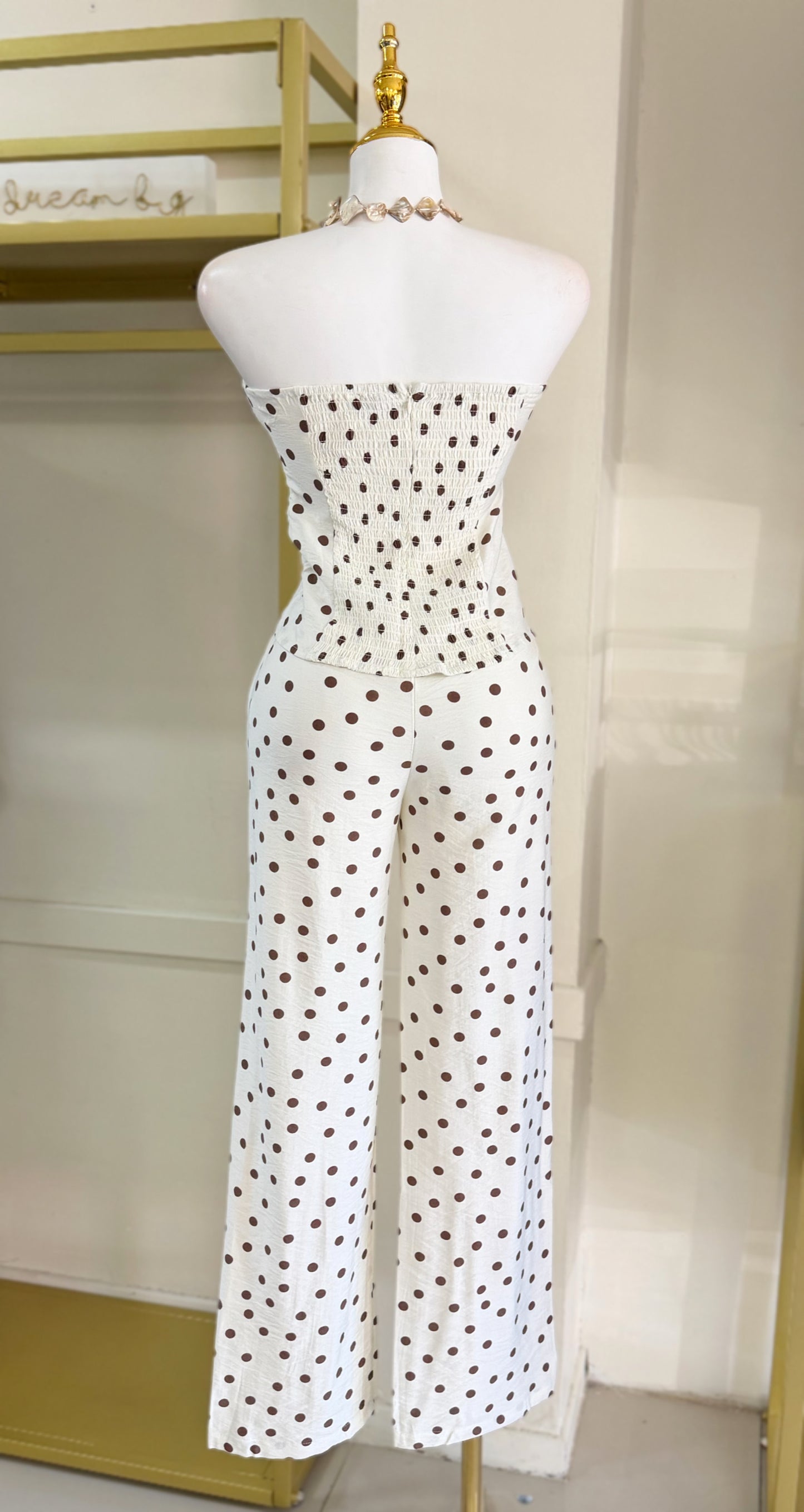 Irina Polka Dots Pant Set