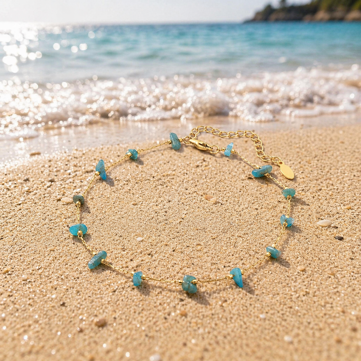 Ocean Drip Anklet