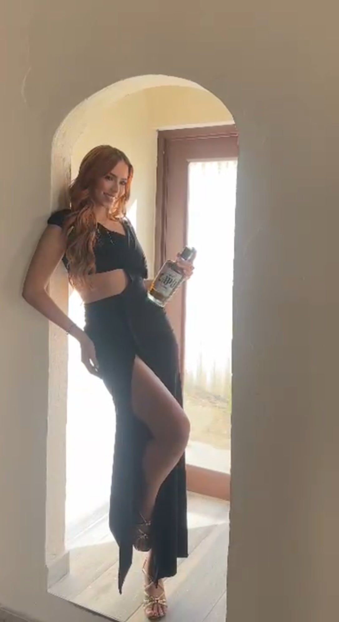 Lara Black Maxi Dress