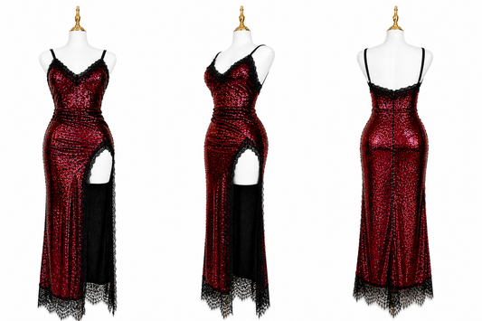 Ivana Sequin Maxi Dress