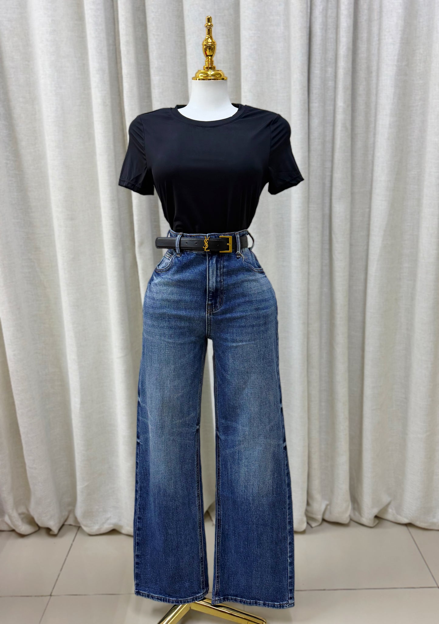 Kaia Designer Belt Jean